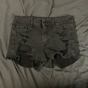 American eagle denim shorts